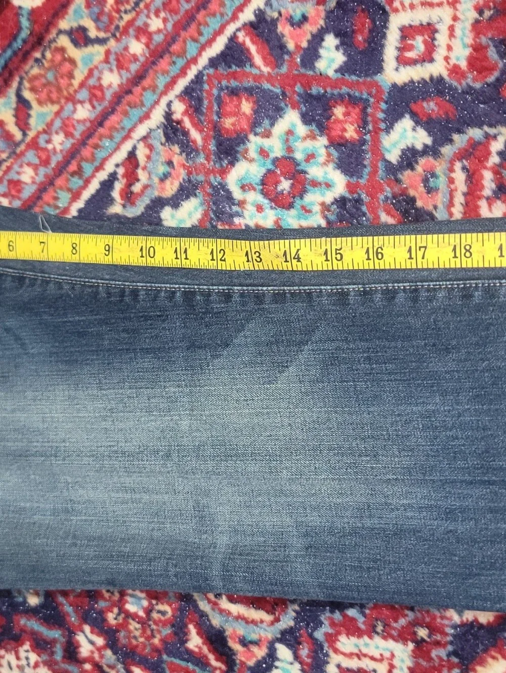 Tommy Hilfiger Men's Slim Straight Blue Denim Jeans 32W X 27L